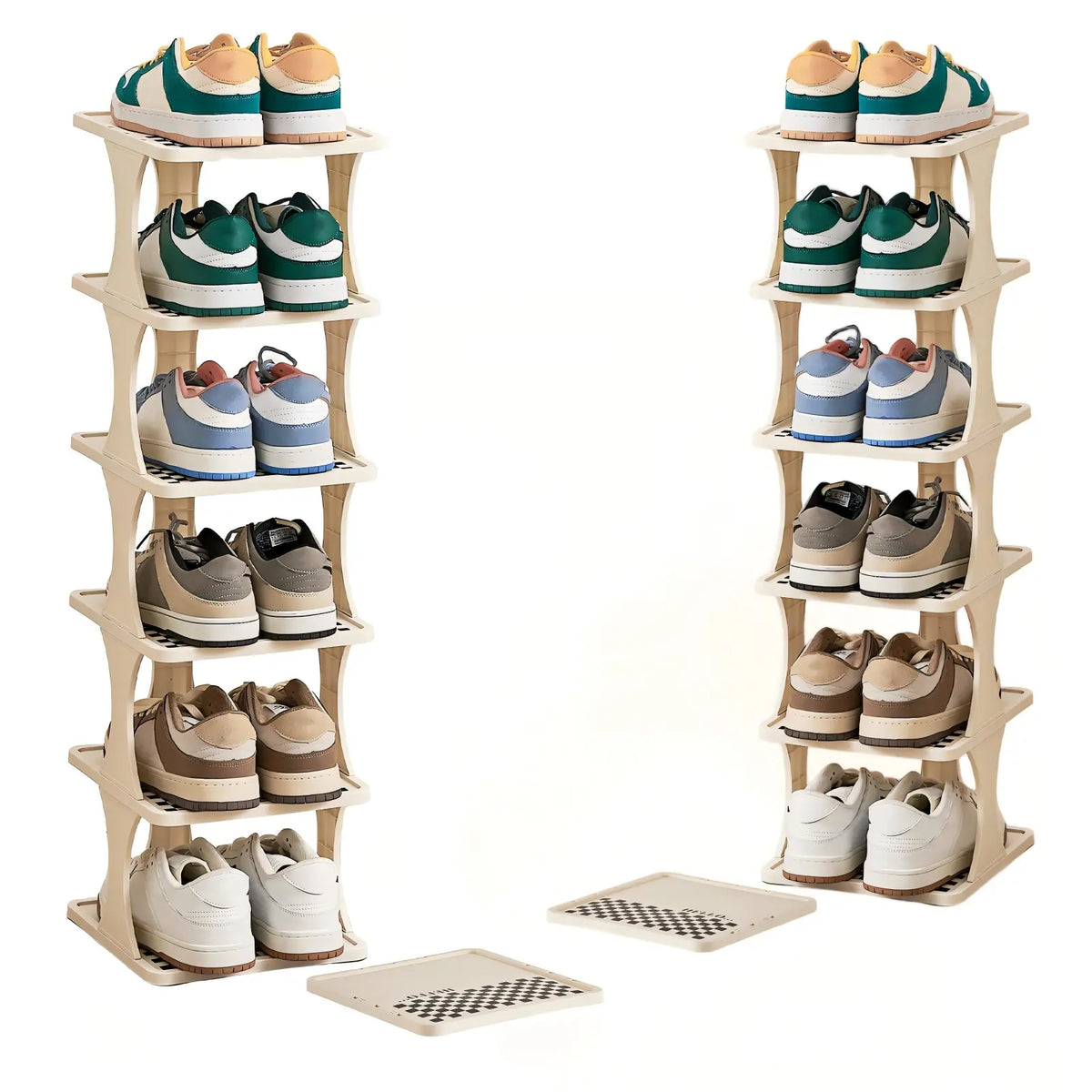 Transform Your Space with the UFORU 6/9-Layer Vertical Detachable Shoe Storage Rack - Stylish & Versatile Organization for Every Home