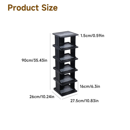 Transform Your Space with the UFORU 6/9-Layer Vertical Detachable Shoe Storage Rack - Stylish & Versatile Organization for Every Home