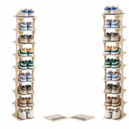 Transform Your Space with the UFORU 6/9-Layer Vertical Detachable Shoe Storage Rack - Stylish & Versatile Organization for Every Home