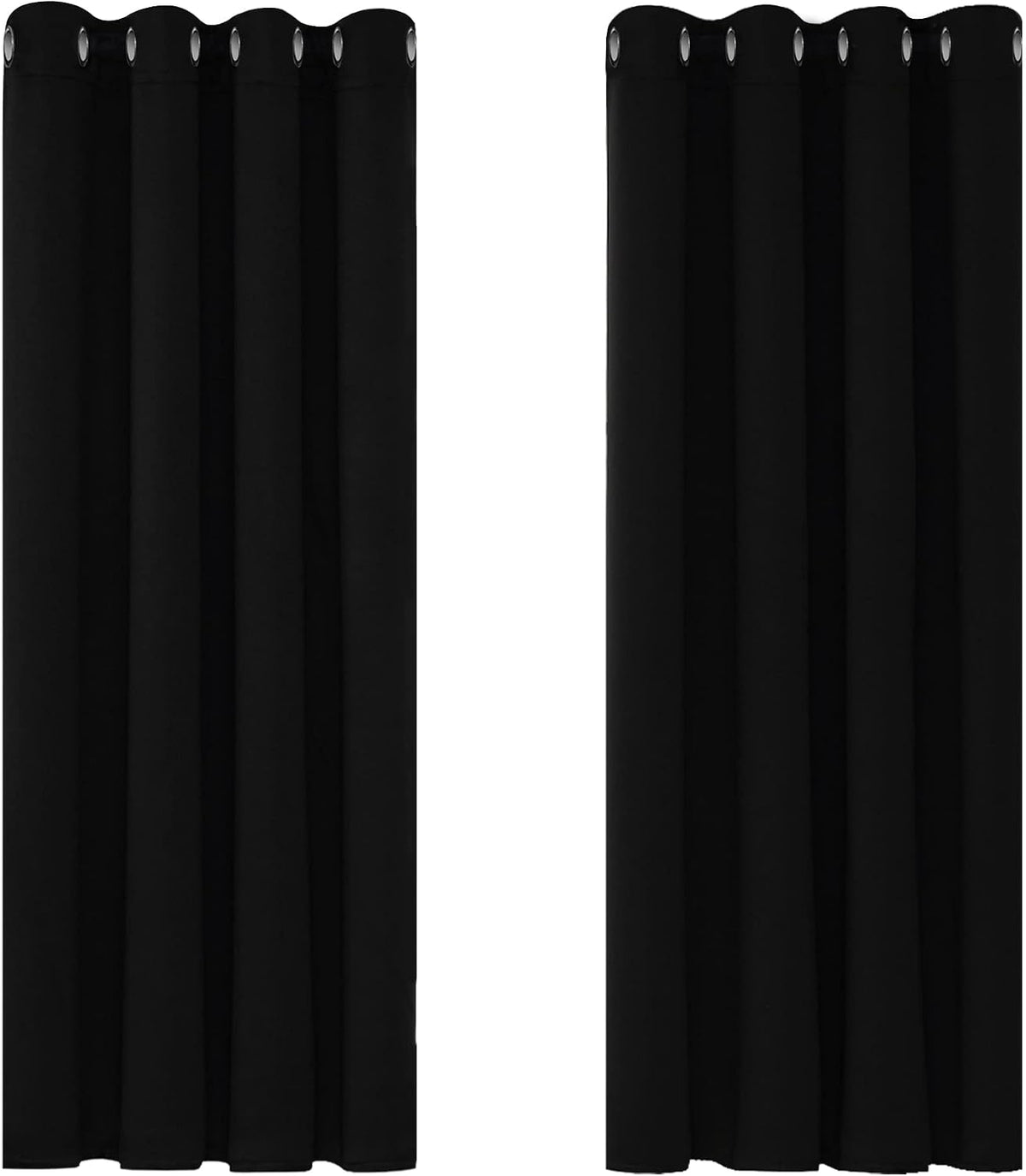Transform Your Space with Deconovo Thermal Blackout Curtains - Energy Efficient Drapes for Bedroom & Living Room, 46" x 54", 1 Pair